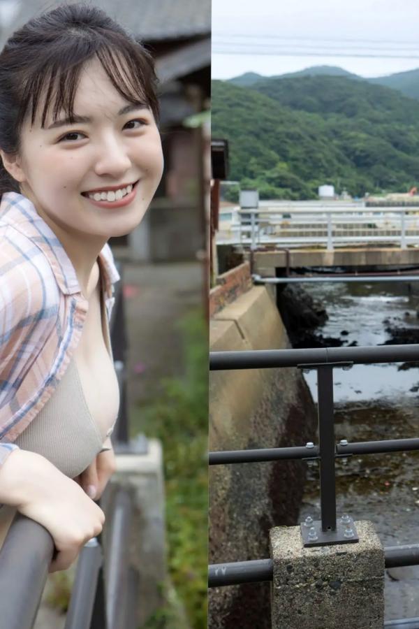   西野夢菜《田舎へ帰ろう》日本清纯女神海边沙滩比基尼户外治愈系写真第18张图片