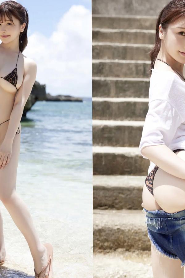   《木南美々 - Kiss You》日本性感比基尼私房写真 极品丰满女神大尺度写真集第33张图片