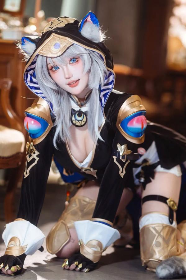   瓜希酱 - 崩坏 星穹铁道 赛飞儿 室内复古写真 性感美腿极品Cosplay第13张图片