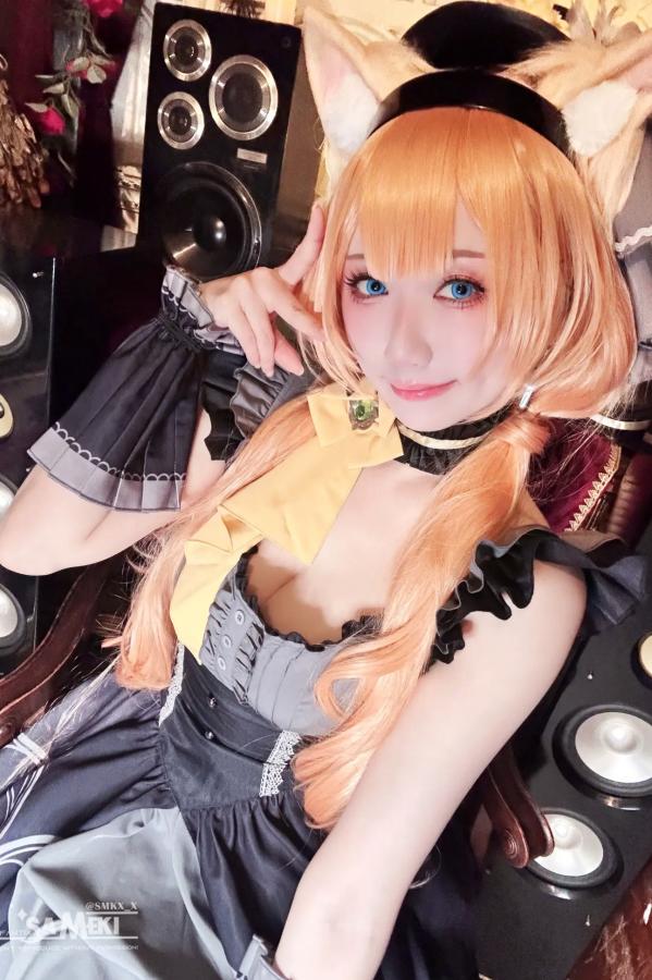    Sameki - Blue Archive Mari 蔚蓝档案玛丽猫耳哥特风Cosplay美图第6张图片