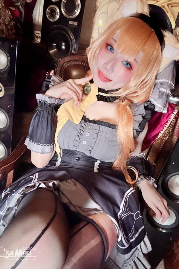    Sameki - Blue Archive Mari 蔚蓝档案玛丽猫耳哥特风Cosplay美图第10张图片