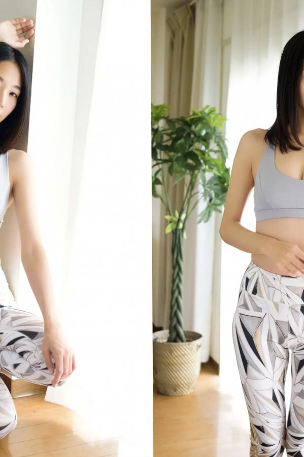   大塚び流 - 美女健身教练 日系居家瑜伽服性感私房写真第7张图片
