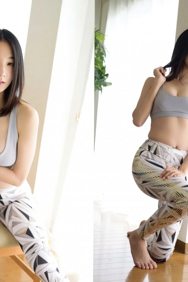   大塚び流 - 美女健身教练 日系居家瑜伽服性感私房写真第9张图片