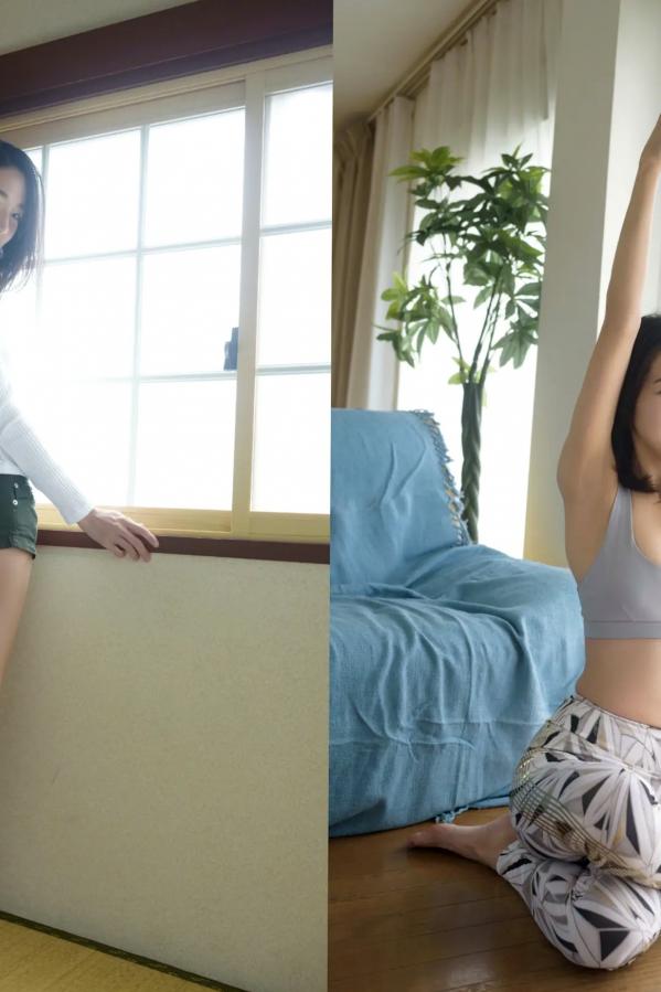   大塚び流 - 美女健身教练 日系居家瑜伽服性感私房写真第19张图片