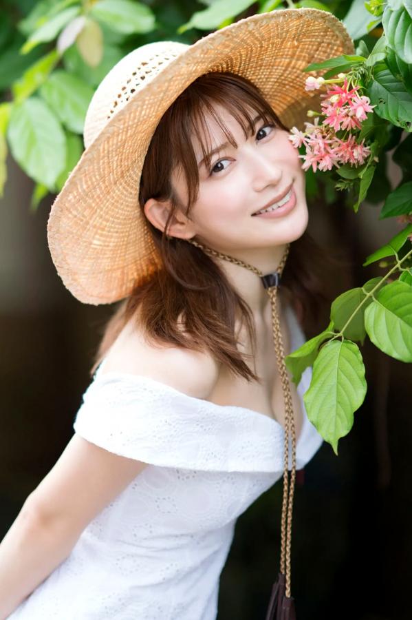  雪平莉左《キミが微笑めば…世界が微笑む！！》日本女神海滩比基尼清新性感私房写真第7张图片