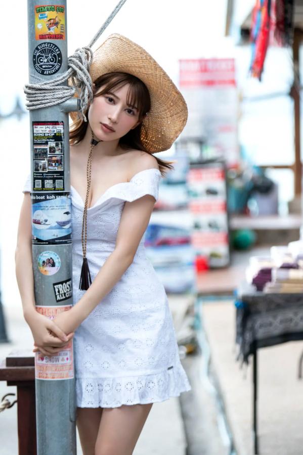   雪平莉左《キミが微笑めば…世界が微笑む！！》日本女神海滩比基尼清新性感私房写真第17张图片