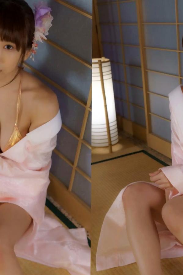    日向葵衣 - パイスラ女神 日系家居性感比基尼斜挎切胸私房写真第104张图片