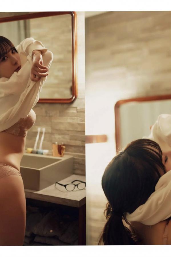   紗愛：日系性感内衣与海滨夕阳沙滩唯美写真第62张图片