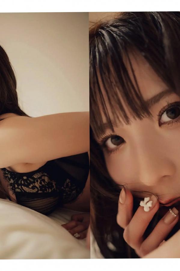   紗愛：日系性感内衣与海滨夕阳沙滩唯美写真第89张图片