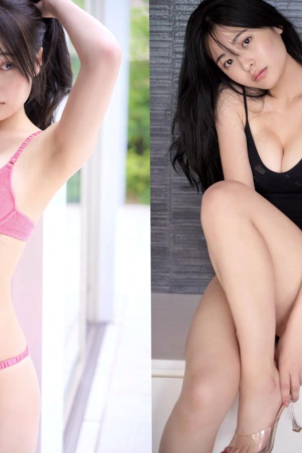   和内璃乃 - 甘い覚醒：日本女神性感连体泳装与泳池湿身写真第9张图片