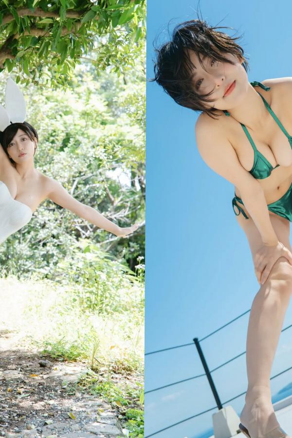   《ミンミコ - 何があっても！》短发女神大尺度性感比基尼私房写真第9张图片