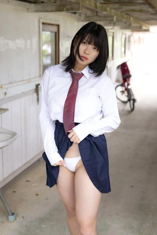   大叶めも - 太大了！日本童颜巨乳性感比基尼私房写真第43张图片