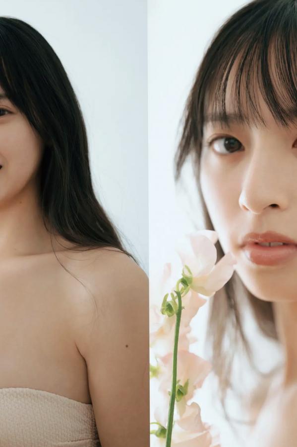   大槻りこ - 朝陽と... 阳光比基尼与室内泳装清新性感写真第13张图片