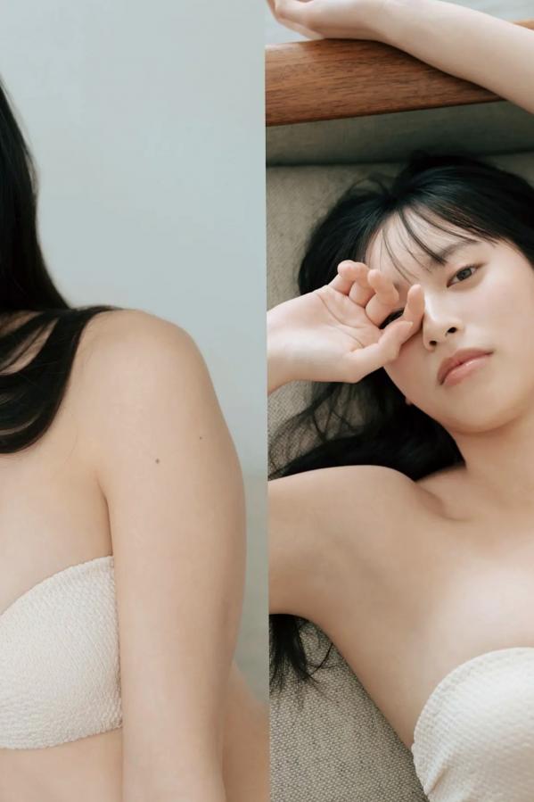   大槻りこ - 朝陽と... 阳光比基尼与室内泳装清新性感写真第16张图片