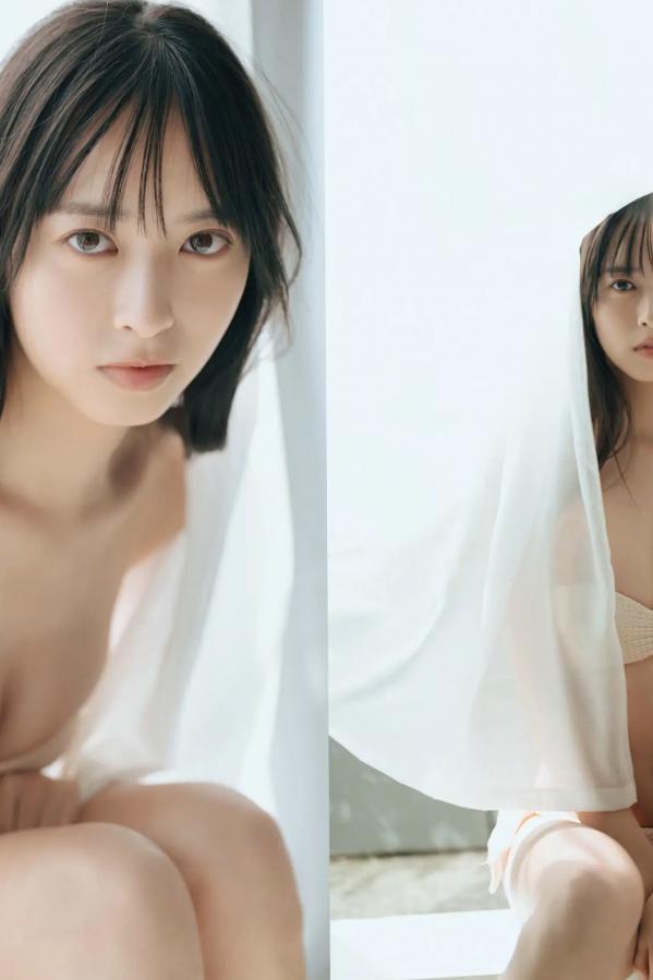   大槻りこ - 朝陽と... 阳光比基尼与室内泳装清新性感写真第19张图片