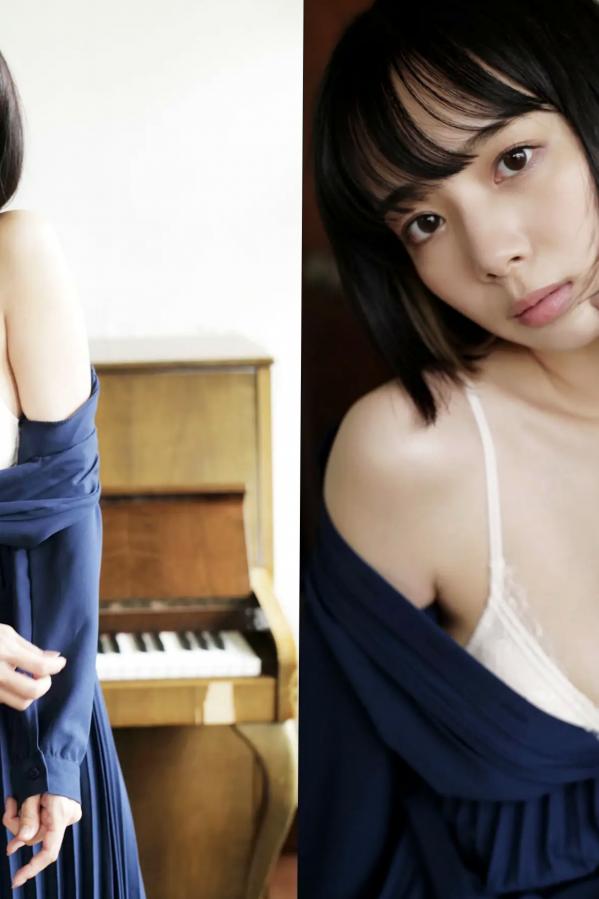    高宮まり x 岡田紗佳 - 牌 x 牌 Ⅱ：性感内衣与黑丝皮衣诱惑写真第8张图片