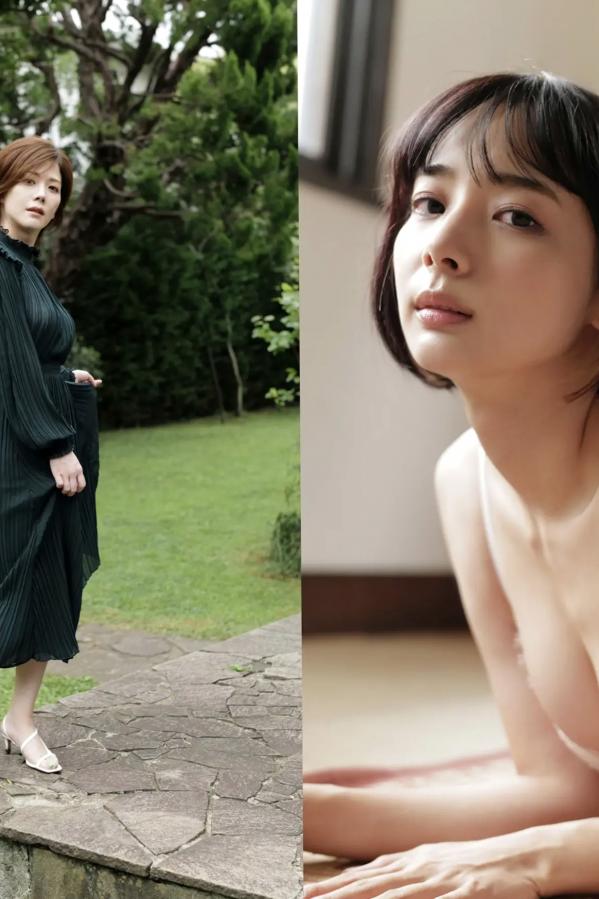    高宮まり x 岡田紗佳 - 牌 x 牌 Ⅱ：性感内衣与黑丝皮衣诱惑写真第13张图片