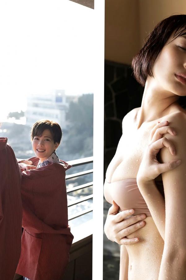    高宮まり x 岡田紗佳《牌 x 牌 more》温泉和服与性感内衣私房写真第16张图片