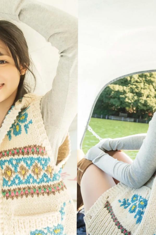    松島かのん - デートのあとは…清新家居与白色比基尼私房写真第3张图片