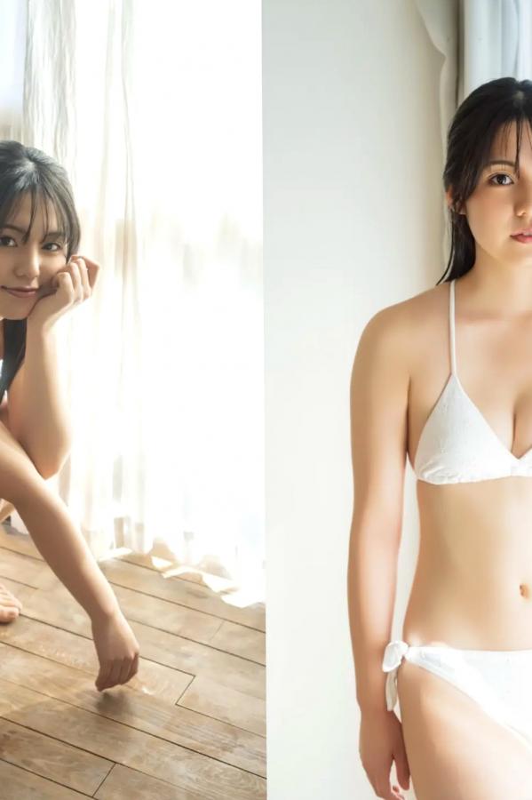    松島かのん - デートのあとは…清新家居与白色比基尼私房写真第8张图片