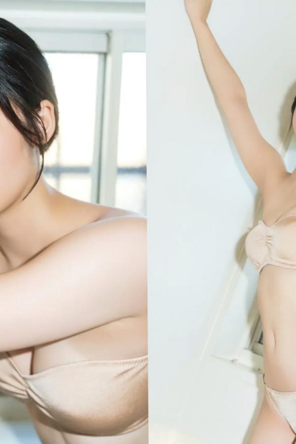   松島かのん - 艶肌濡れる午後のバスタイム 浴室湿身比基尼性感写真第2张图片