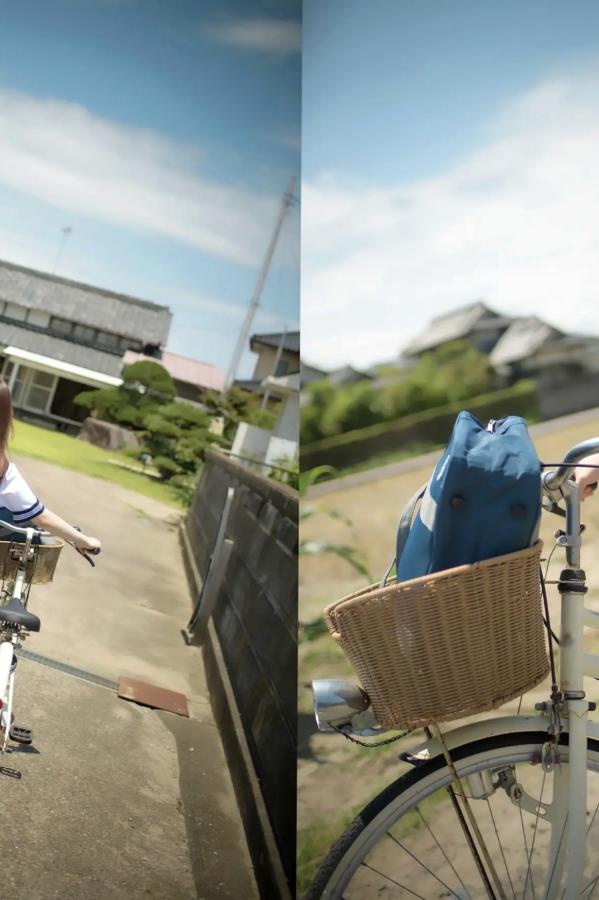   朝倉ここな - COCONANA 日系清纯JK制服与海滩比基尼户外写真第12张图片
