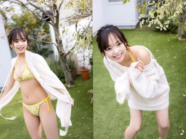   古湊まり - 料理の腕は父譲り 居家厨娘与浴室湿身清新比基尼写真第14张图片