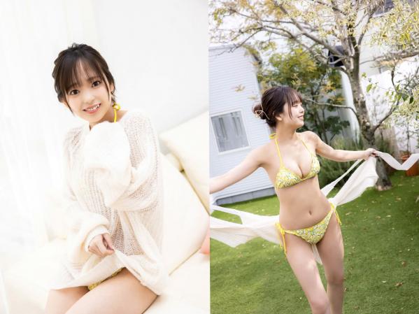    古湊まり - 料理の腕は父譲り 居家厨娘与浴室湿身清新比基尼写真第15张图片