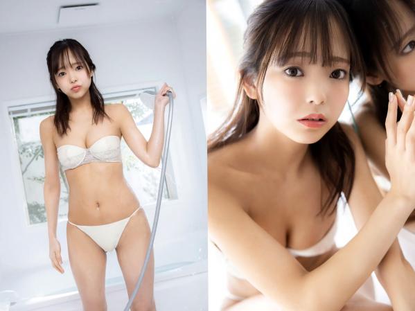    古湊まり - 料理の腕は父譲り 居家厨娘与浴室湿身清新比基尼写真第30张图片