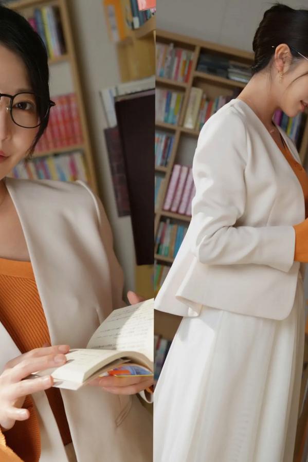   森日向子《僕は、誘惑教師に恋をする Class.02》知性女教师黑丝内衣与泳装诱惑写真第4张图片