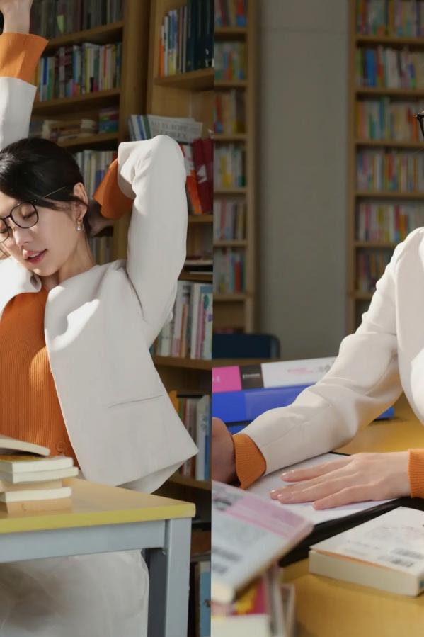   森日向子《僕は、誘惑教師に恋をする Class.02》知性女教师黑丝内衣与泳装诱惑写真第6张图片
