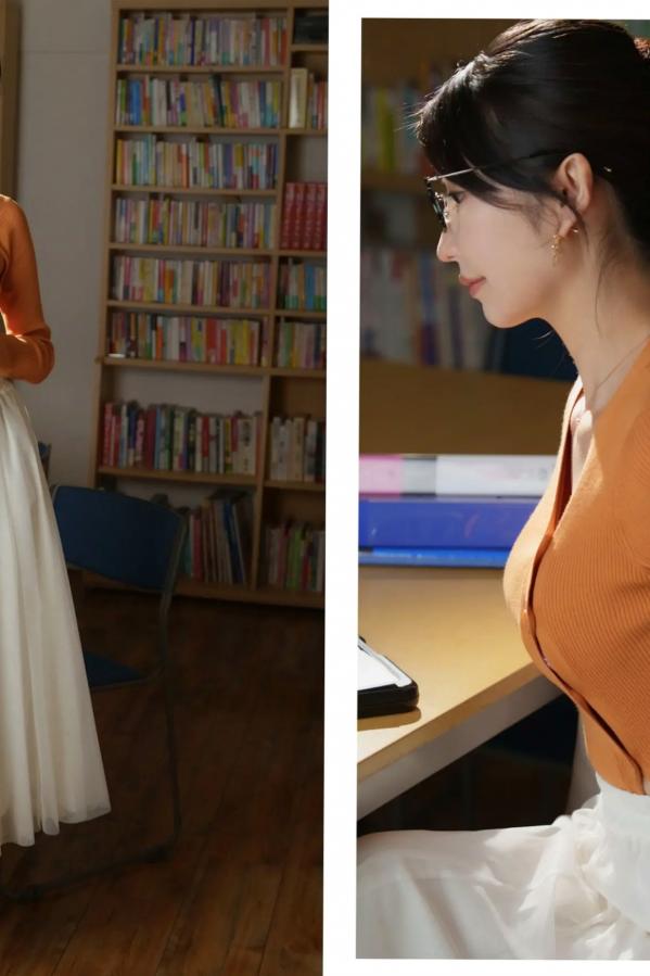   森日向子《僕は、誘惑教師に恋をする Class.02》知性女教师黑丝内衣与泳装诱惑写真第7张图片