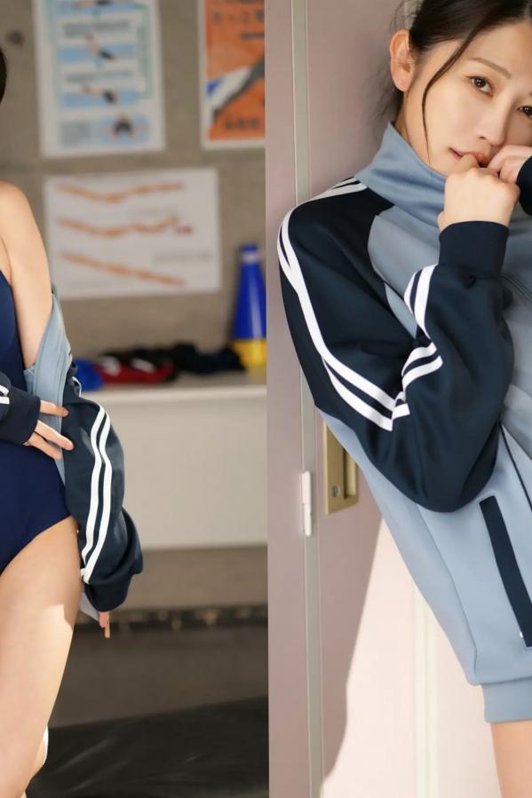   森日向子《僕は、誘惑教師に恋をする Class.02》知性女教师黑丝内衣与泳装诱惑写真第21张图片