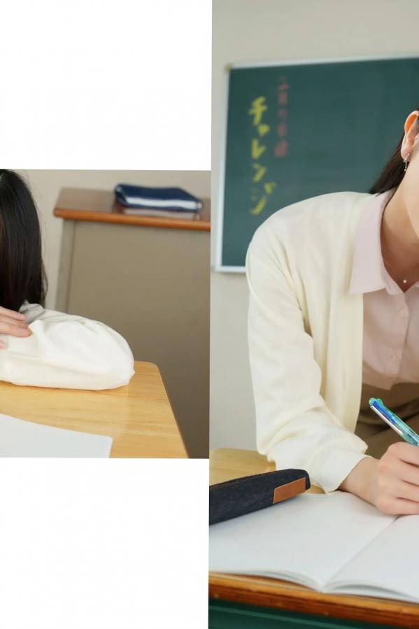   森日向子 - 诱惑女教师眼镜制服性感内衣写真《僕は、誘惑教師に恋をする Class.01》第5张图片
