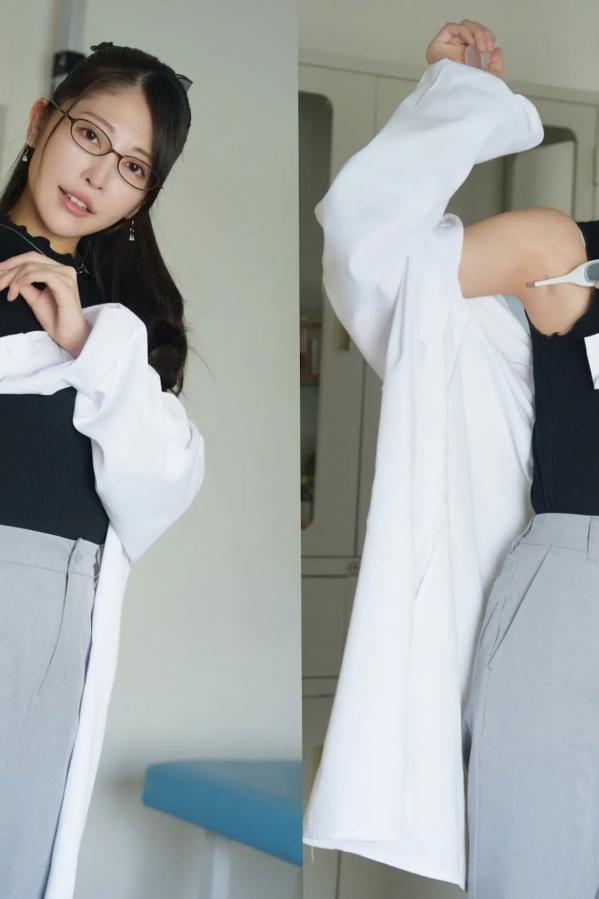   森日向子 - 诱惑女教师眼镜制服性感内衣写真《僕は、誘惑教師に恋をする Class.01》第27张图片