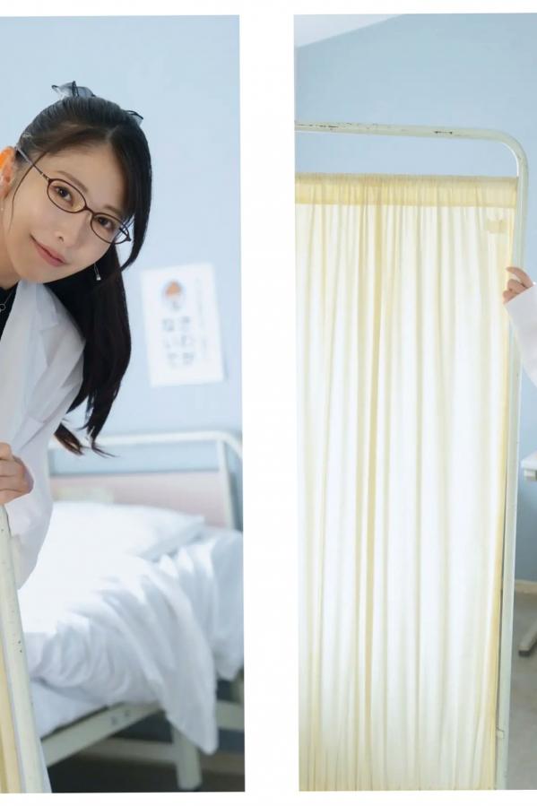   森日向子 - 诱惑女教师眼镜制服性感内衣写真《僕は、誘惑教師に恋をする Class.01》第30张图片