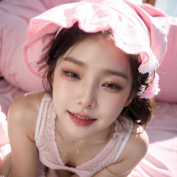    AI美女-拟实-玫瑰园户外花海大尺度性感诱惑写真第3张图片