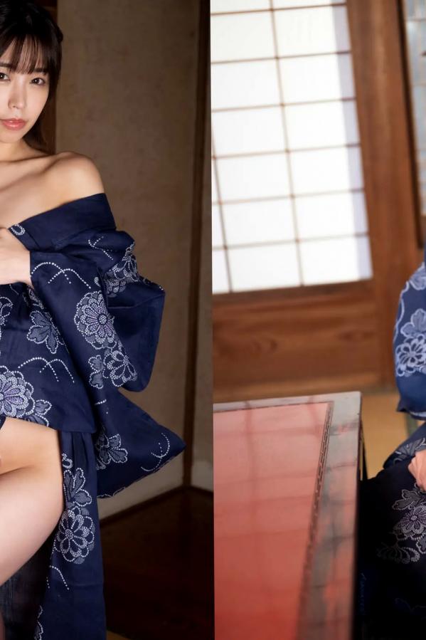   真中つぐ - Eureka [26P] 日系校服制服与红色比基尼和服私房写真第21张图片