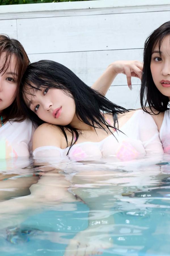   本郷柚巴 溝端葵 髙野真央 - 100％GIRLS！日本清纯性感比基尼写真 [94P]第39张图片
