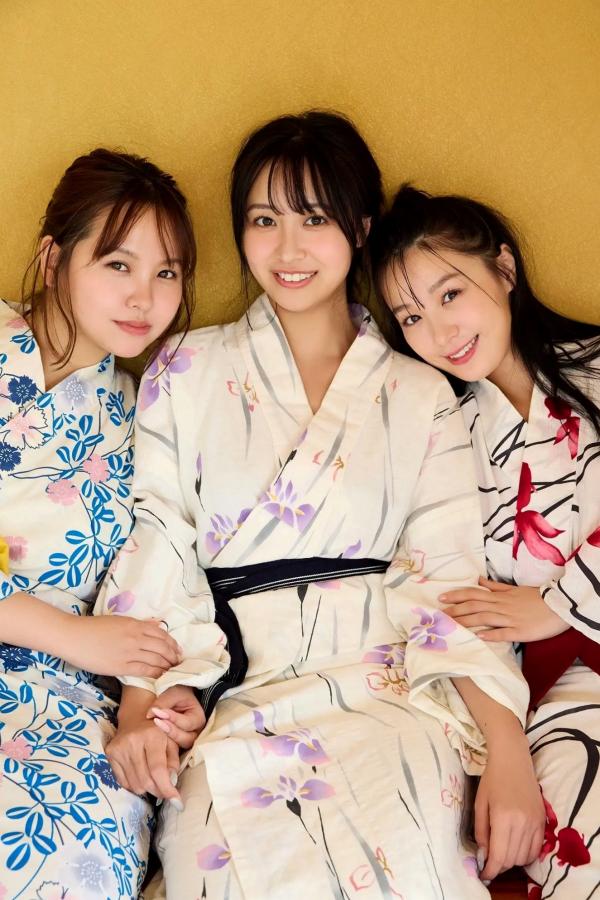   本郷柚巴 溝端葵 髙野真央 - 100％GIRLS！日本清纯性感比基尼写真 [94P]第63张图片