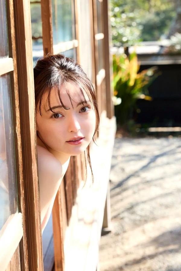  坂卷有纱《抚子之花》日系清纯私房写真 湿身内衣美图 [78P]第11张图片