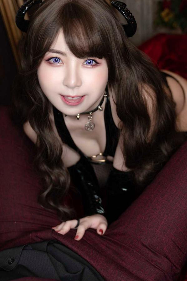    JVID-Tiny-榨精魅魔-我要干死你 魅魔COS角色扮演大尺度诱惑私房第43张图片
