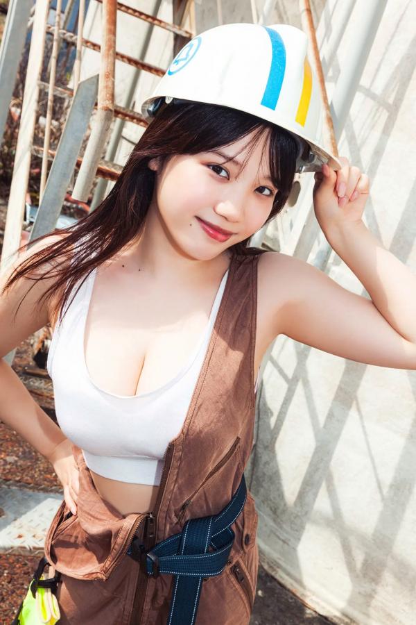    堀みなみ - 聖なるHカップ vol.2 [57P] 日系条纹泳衣清新家居性感写真第33张图片