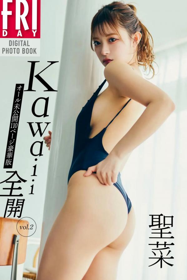   聖菜 - kawaii全開 vol.2 [99P] 日系美少女沙滩比基尼与室内私房性感写真第1张图片