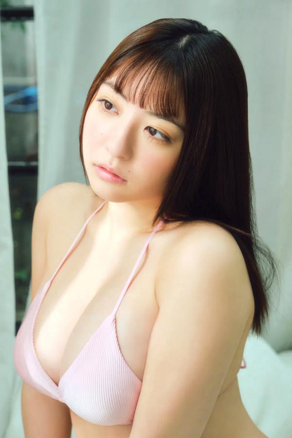    麻倉瑞季 - さよならエリュマントス [36P] 粉色比基尼家居私房写真 清纯性感丰满女神第23张图片
