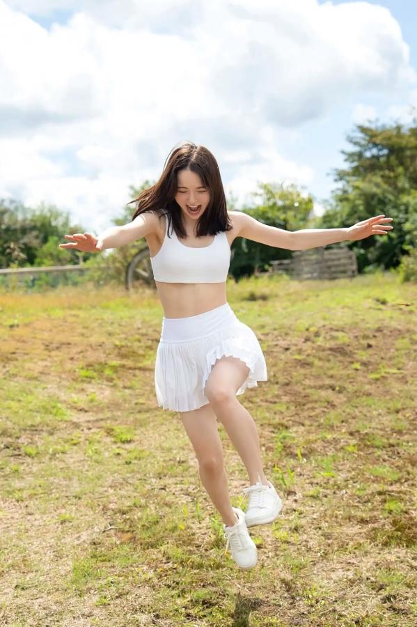   坂巻有紗 - Active Alissa！[43P] 阳光户外运动写真 运动短裙展现修长美腿 治愈系清纯美少女第3张图片