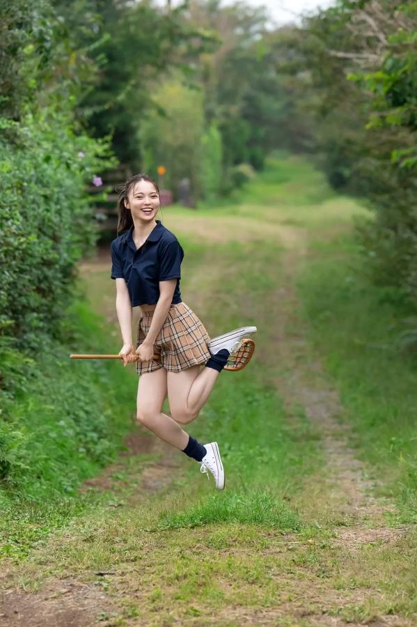   坂巻有紗 - Active Alissa！[43P] 阳光户外运动写真 运动短裙展现修长美腿 治愈系清纯美少女第12张图片