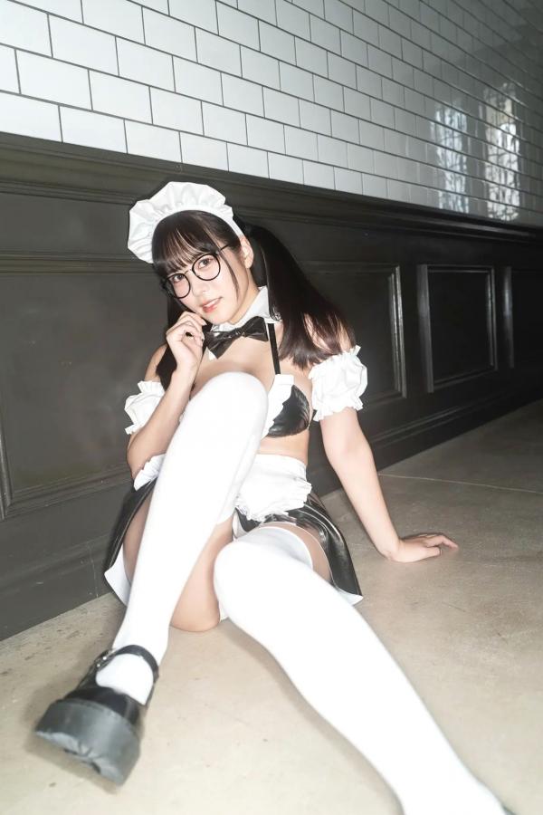    東雲うみ - うみでいっぱい [50P] 日本童颜巨乳女神性感浴室湿身与女仆私房写真第23张图片