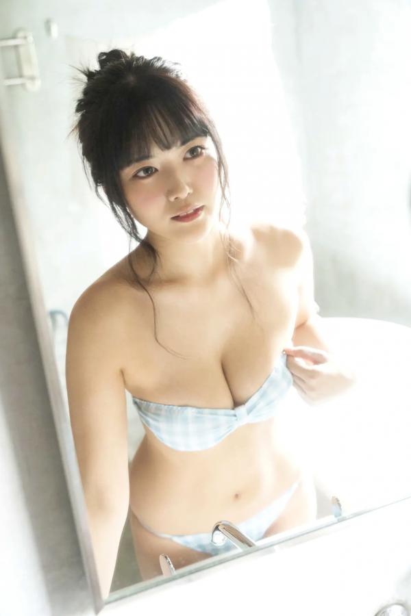    東雲うみ - うみでいっぱい [50P] 日本童颜巨乳女神性感浴室湿身与女仆私房写真第46张图片