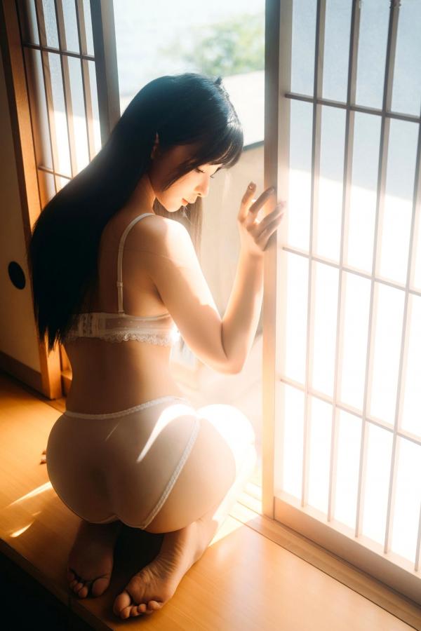 蠢沫沫  蠢沫沫-夏想-上 日系和服海边校服水疗比基尼性感写真第10张图片